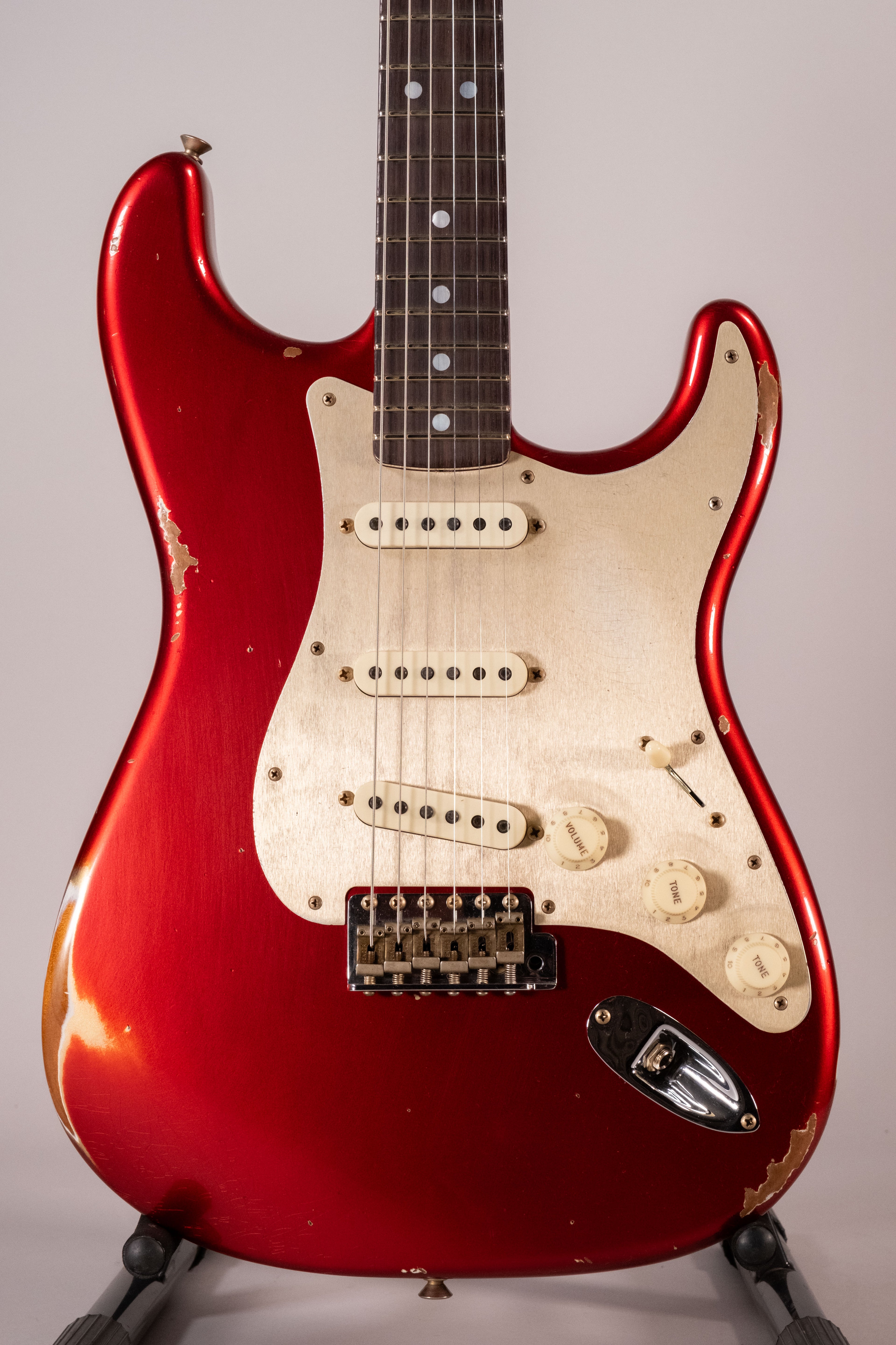 Fender Custom Limited Edition Roasted Bighead Stratocaster Relic Candy Apple Red