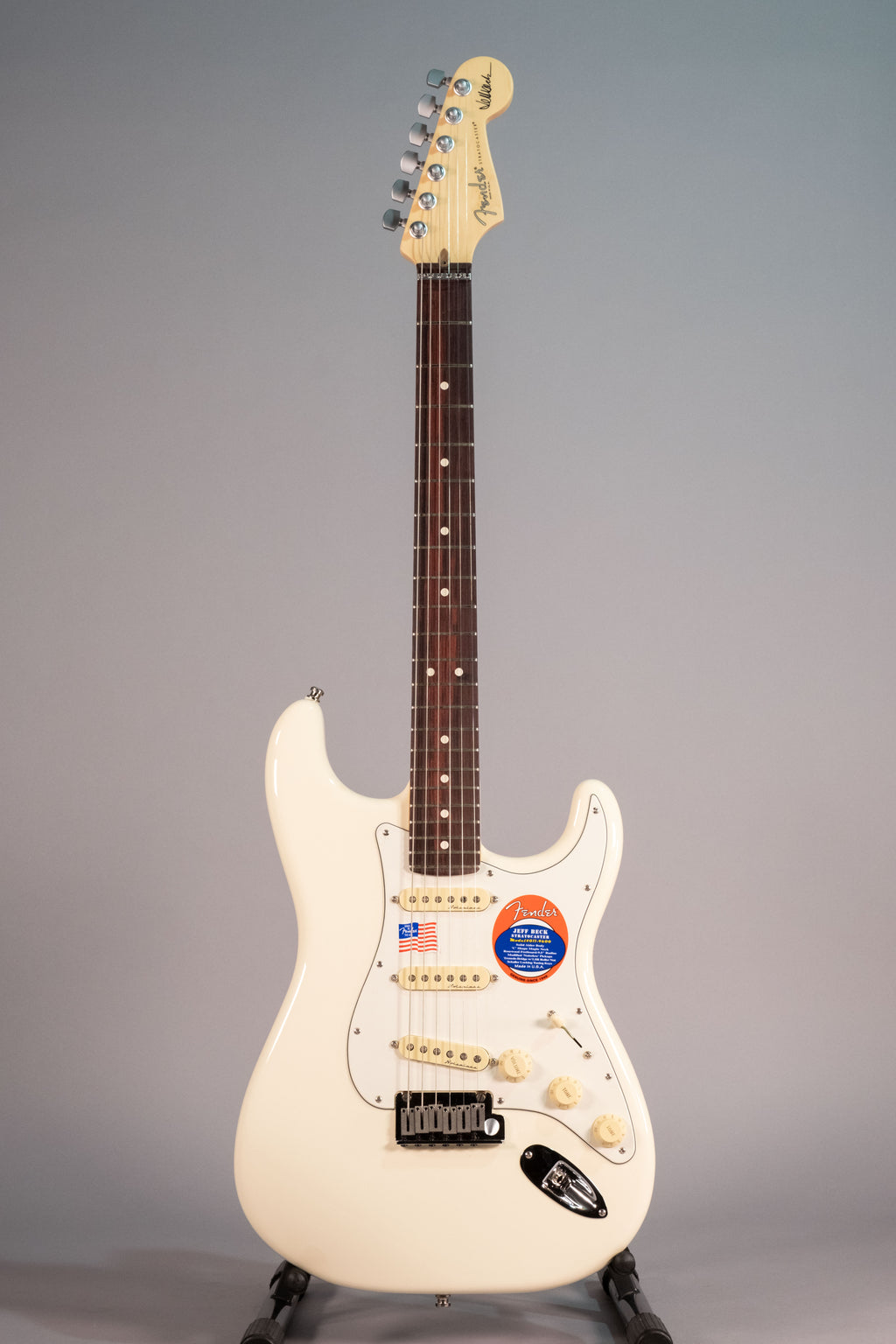 Fender Jeff Beck Stratocaster Olympic White