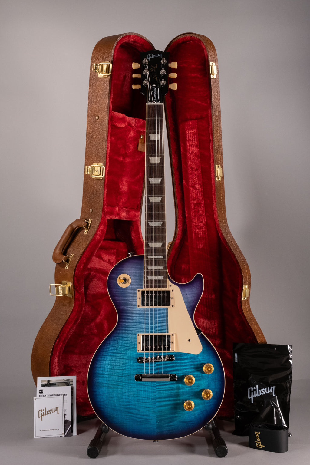 Gibson Les Paul Standard 50'S Figured Top Blueberry Burst