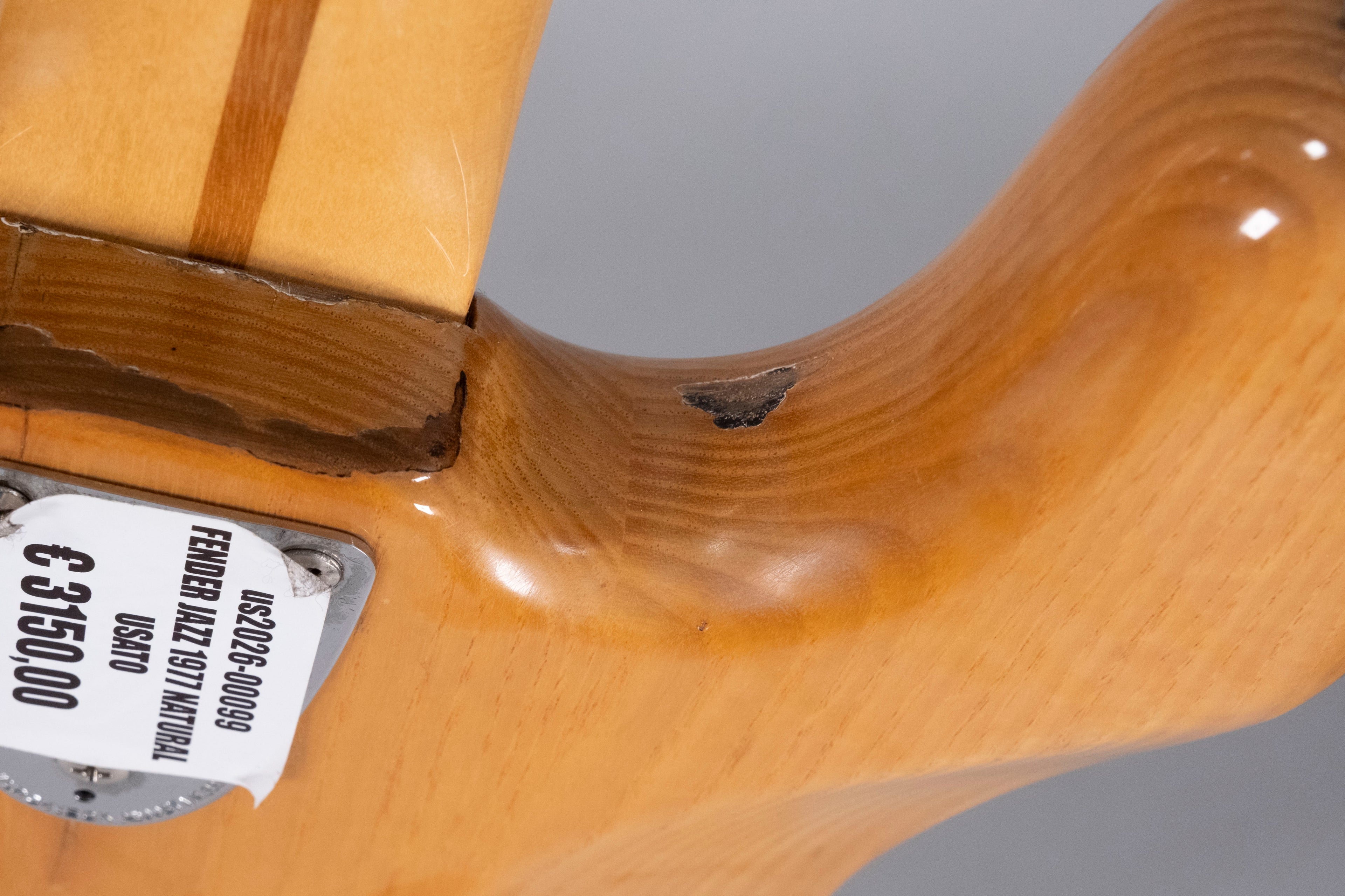 FENDER JAZZ 1977 NATURAL USATO
