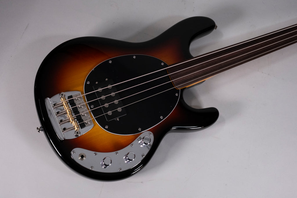 Music Man Pino Palladino StingRay Fretless 79 Burst