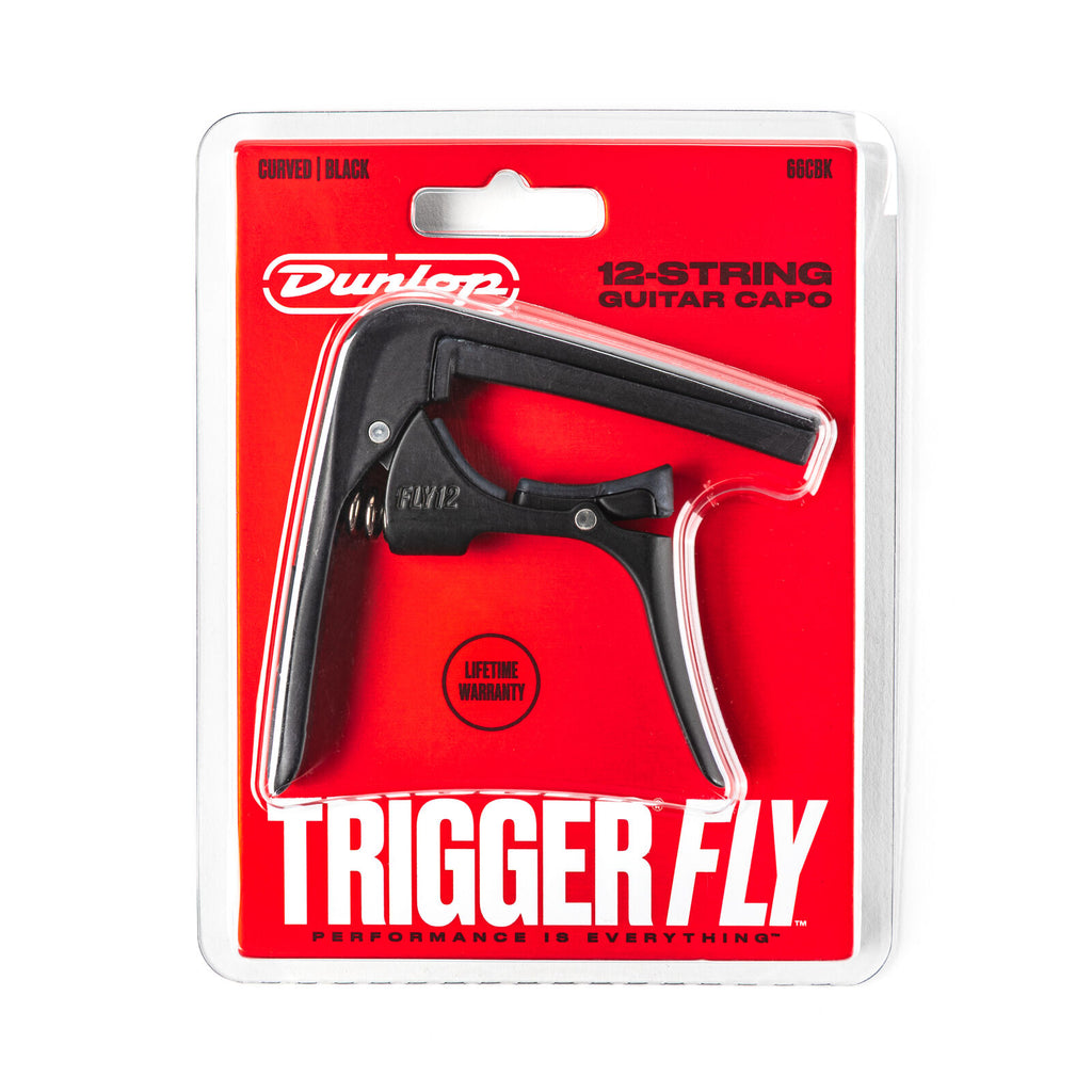 Dunlop 66CBK Trigger Fly Capo 12 String Black