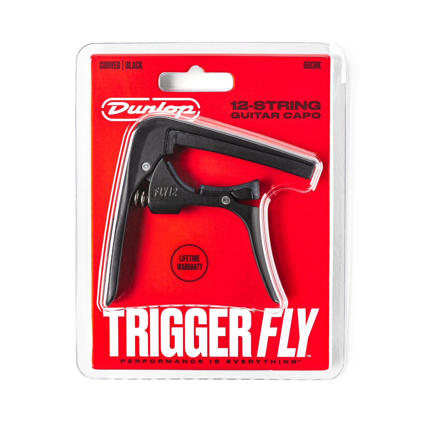 Dunlop 66CBK Trigger Fly Capo 12 String Black