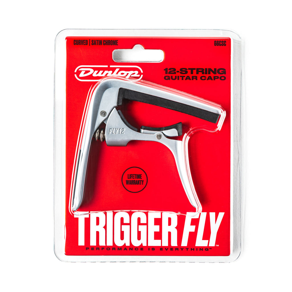 Dunlop 66CSC Trigger Fly Capo 12 String Satin Chrome