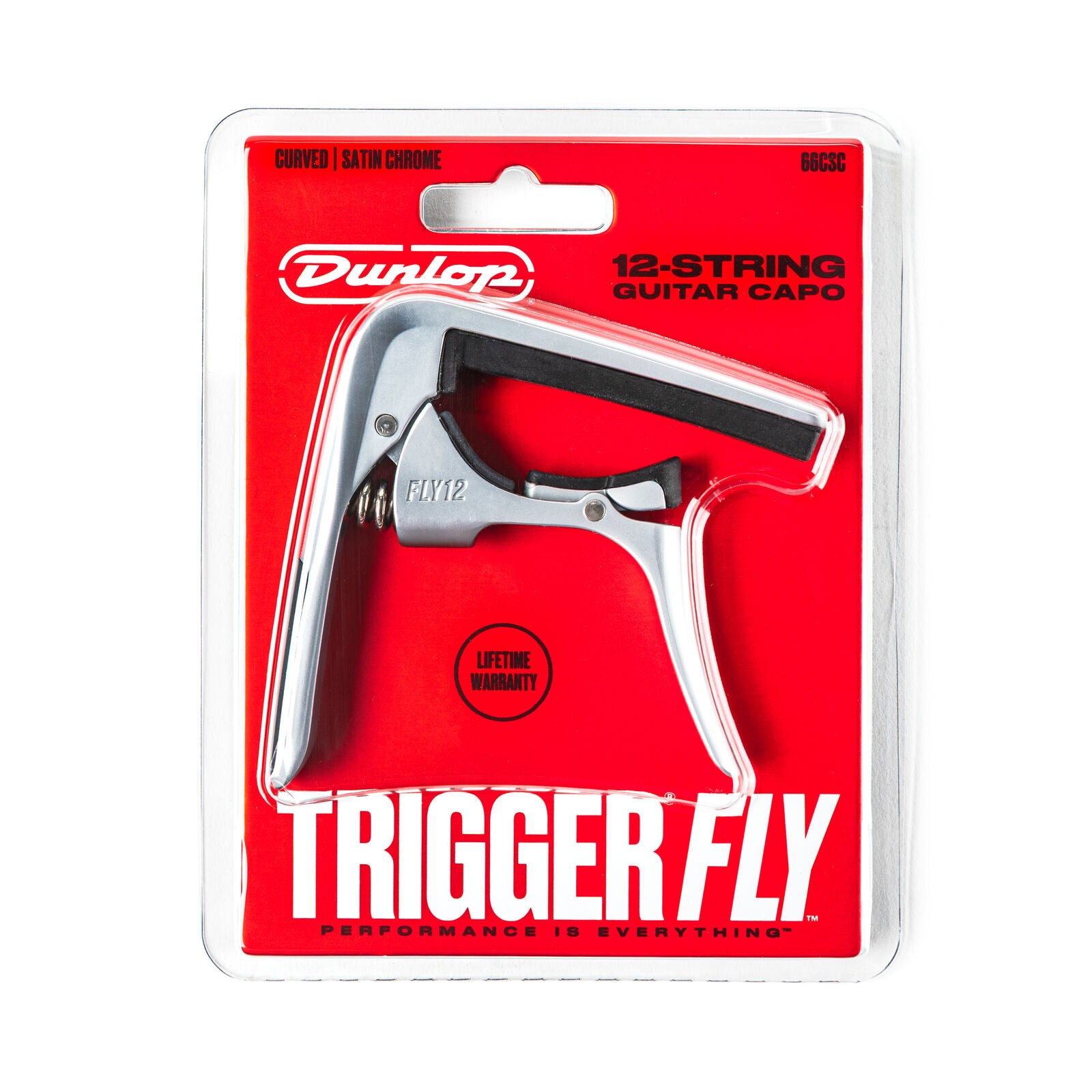Dunlop 66CSC Trigger Fly Capo 12 String Satin Chrome