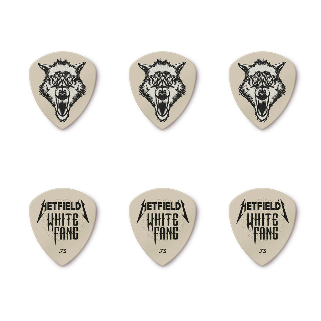 Dunlop PH122T073 Hetfield's White Fang Custom Flow 0.73 Pick Tin