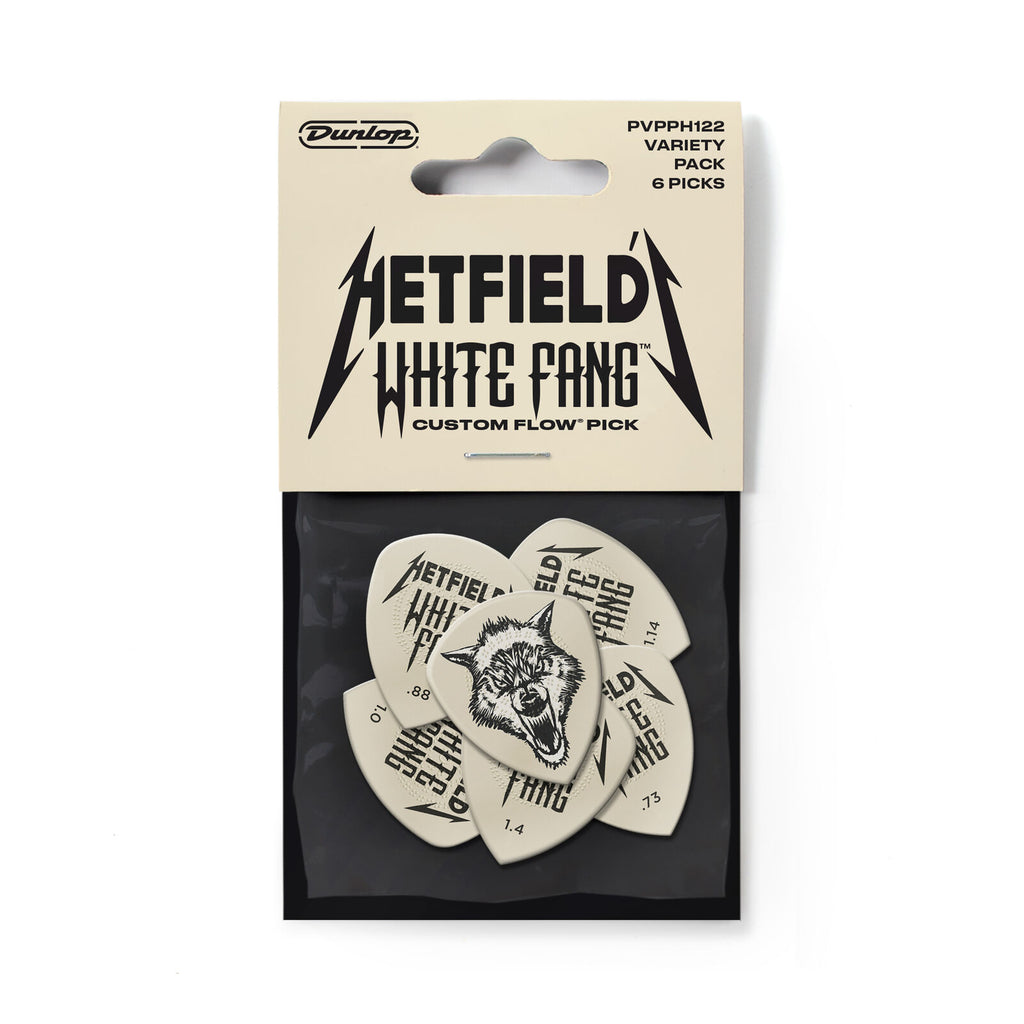 Dunlop PVPPH122 Hetfield's White Fang Custom Flow Variety Pack 6