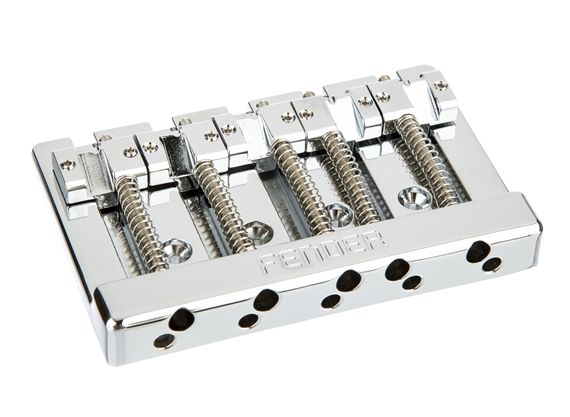 Fender Himass 5-String Bass Wide Bridge Assembly With Zinc Saddles