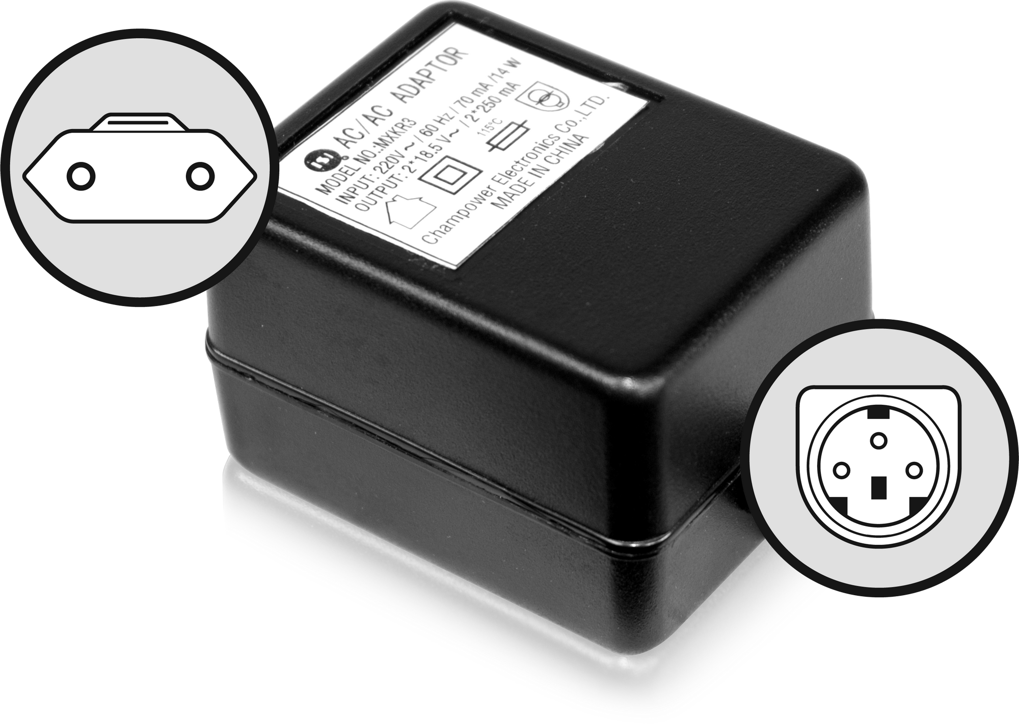 Behringer Mxeu3 Alimentatore Mixer Xenyx Q 502 802 Dx100 Dx500