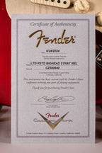 Fender Custom Limited Edition Roasted Bighead Stratocaster Relic Candy Apple Red