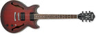 Ibanez AM53SRF Sunburst Red Flat Semi-Hollow Guitar