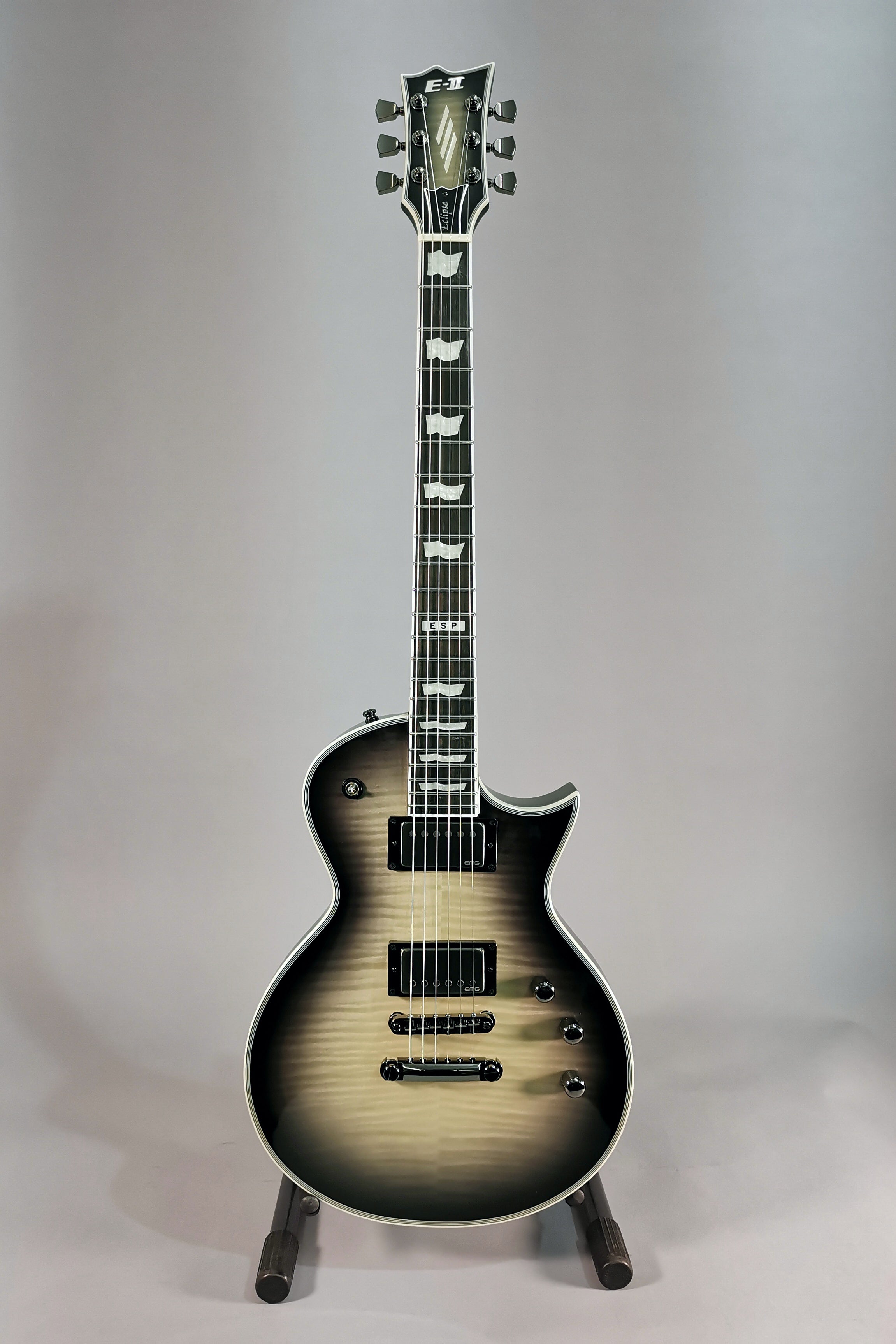 Esp EII Eclipse Full Thickness Black Natural Burst con Astuccio