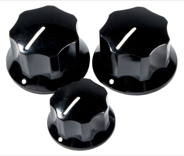 Fender Pure Vintage Knob 60 Jazz Bass Black