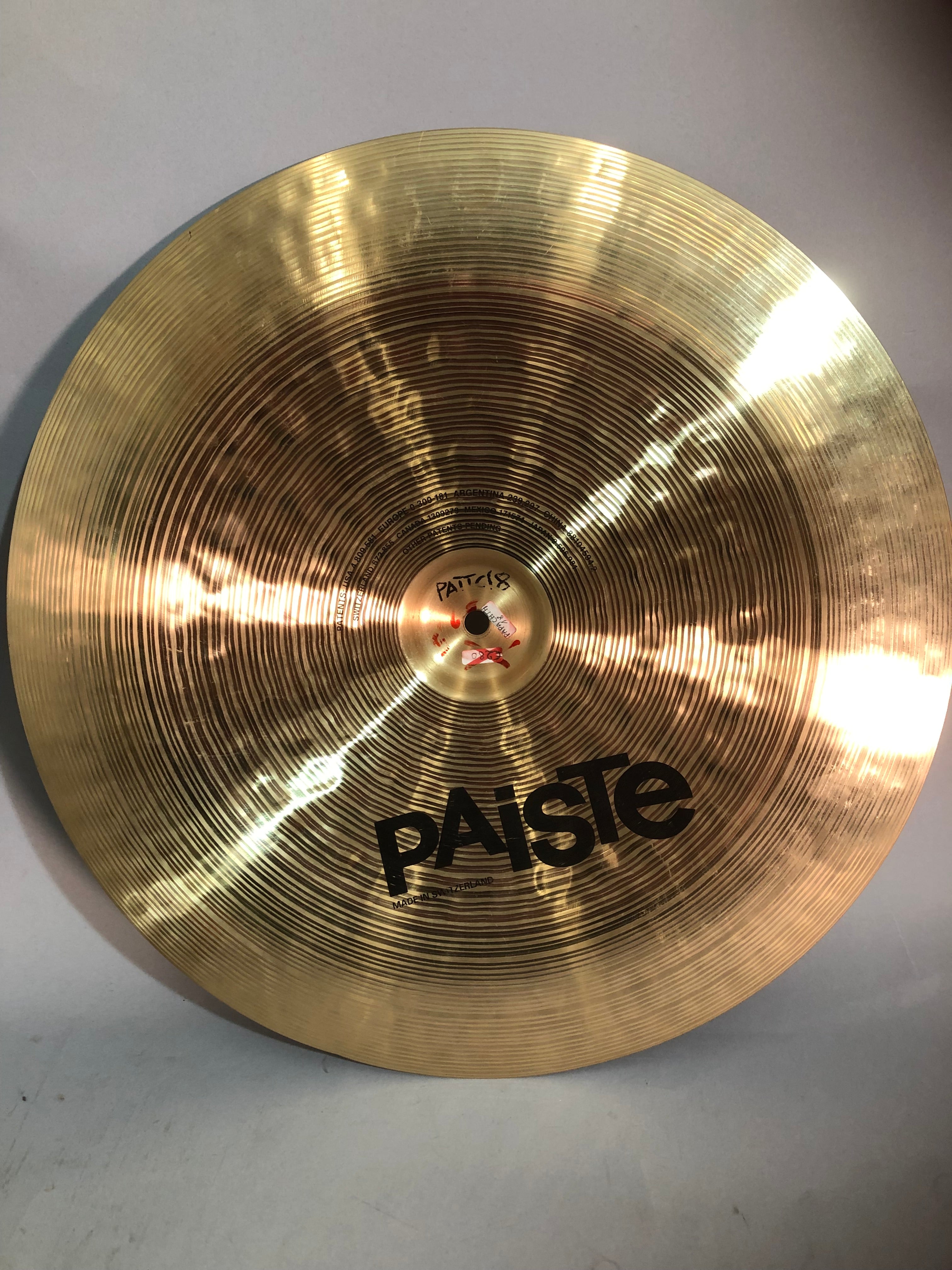 Paiste China Thin Paiste  18  In  Offerta