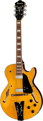 Ibanez GB10EMAA George Benson Antique Amber Semi-Hollow Guitar