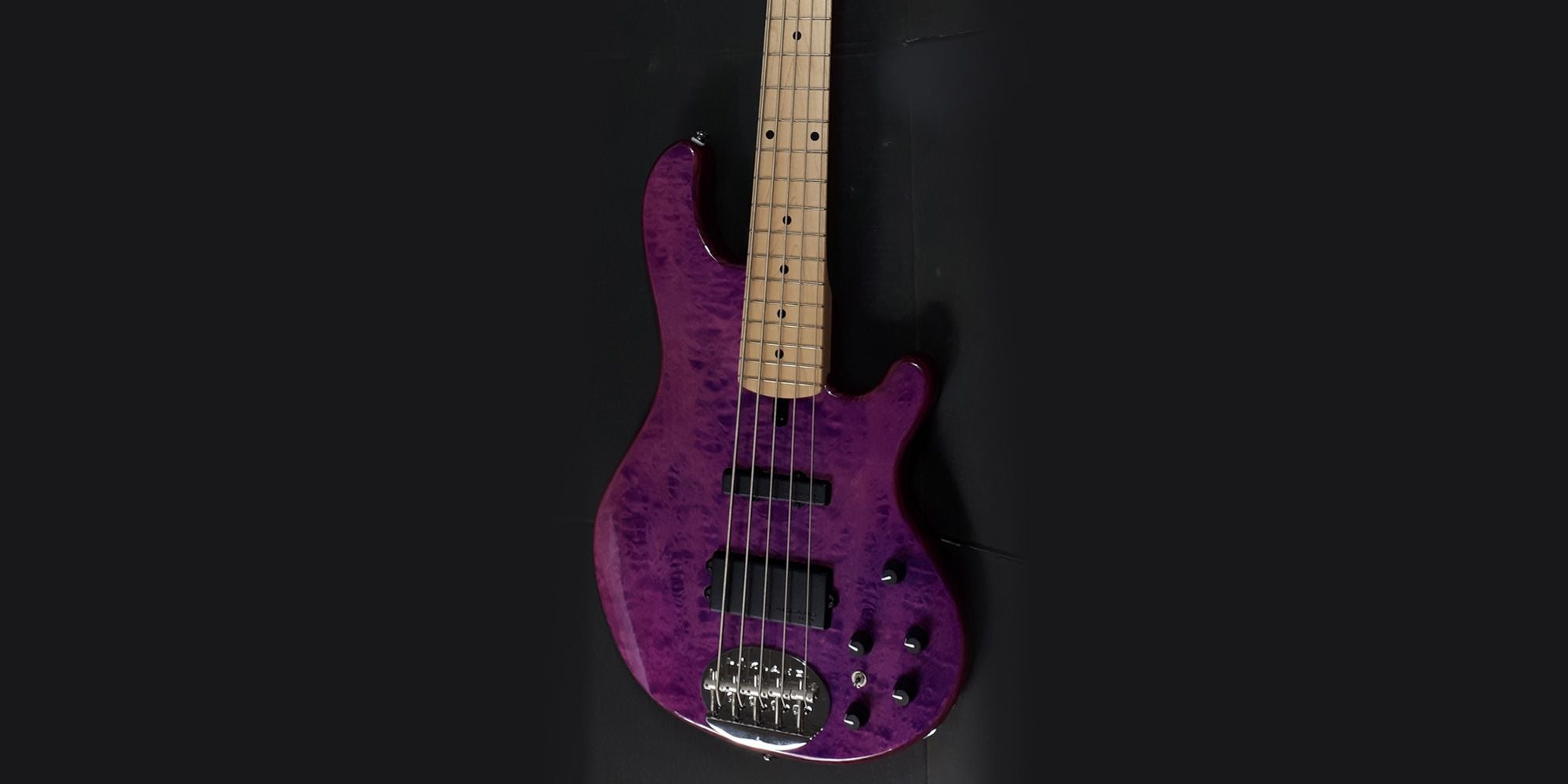 Lakland Skyline 5502 Deluxe Maple Translucent Purple