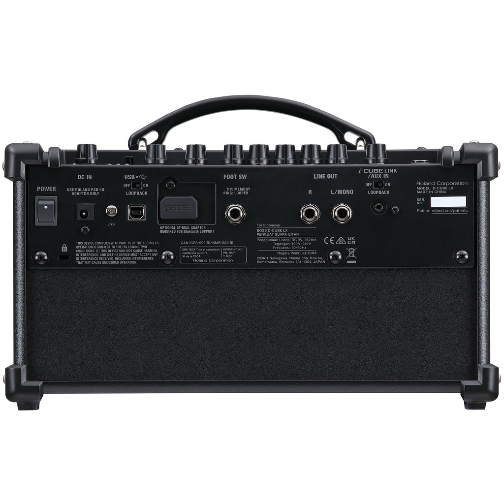Boss Dual Cube Lx  Amplificatore Stereo Portatile per Chitarra