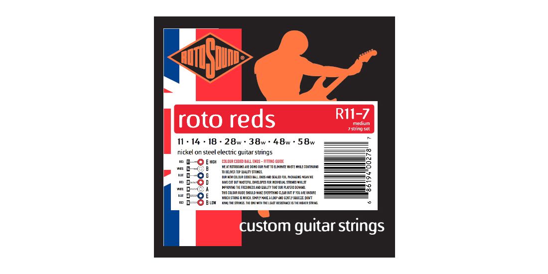 Rotosound Muta Per Chitarra Elettrica 7 Corde 011-058
