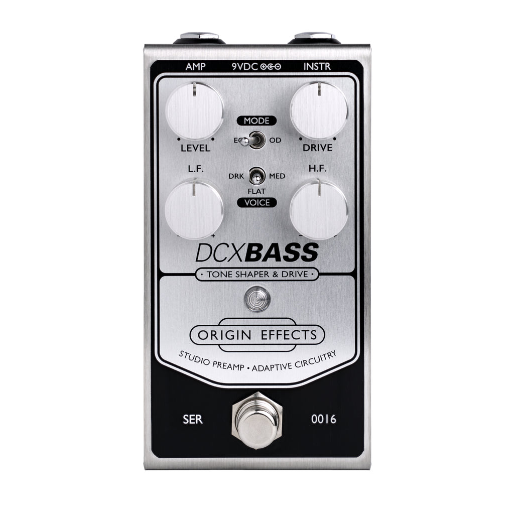ORIGIN EFFECT DCX BASS Preamp Booster per Basso