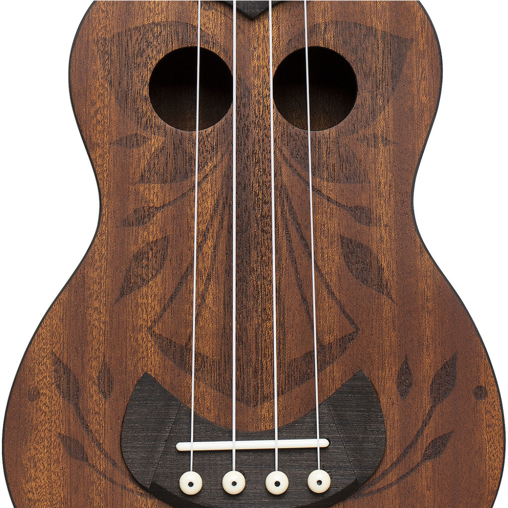 Stagg Soprano Ukulele Oh Natural Satin with Bag