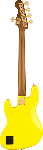 Fender MonoNeon Jazz Bass V Maple Fingerboard Neon Yellow