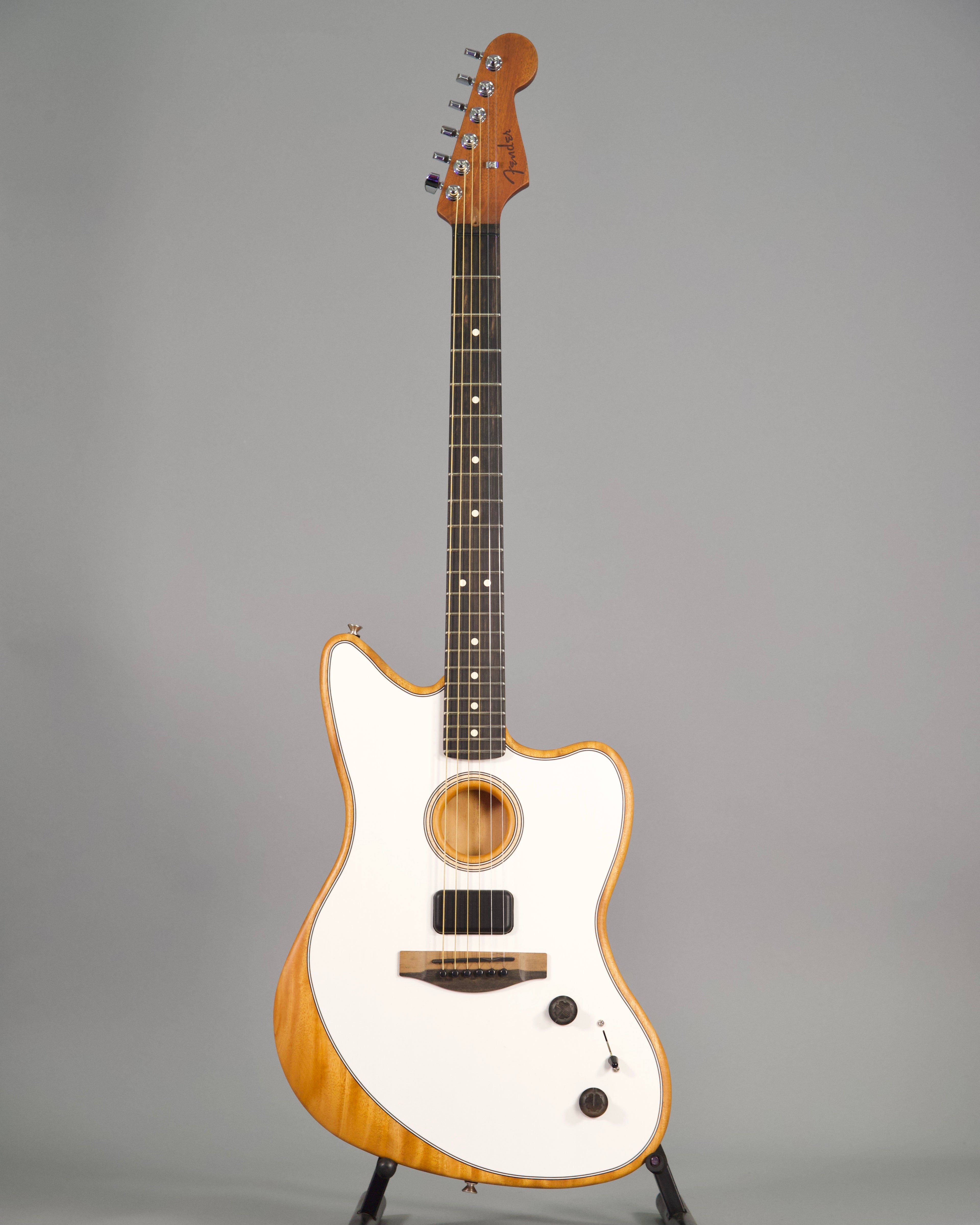Fender American Acoustasonic Jazzmaster Arctic White