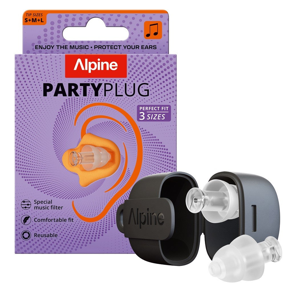 Alpine PartyPlug - tappi auricolari protettivi - Transparent