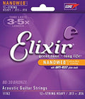 Elixir 11162 Nanoweb 80/20 Bronze Acoustic 12-String Set 13-56
