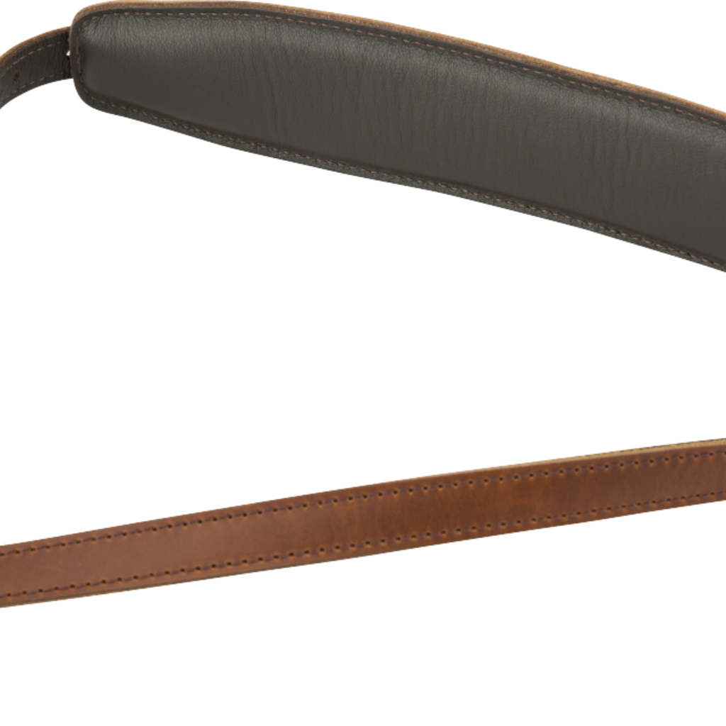 Fender Tracolla Mustang Saddle Strap Long Cognac