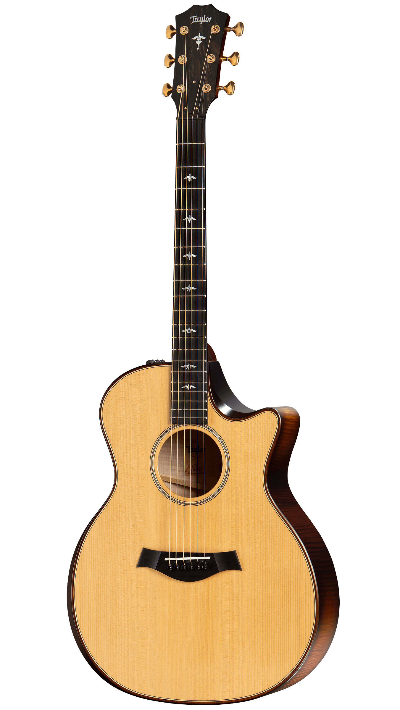 Taylor 614Ce Builder'S Edition Natural Acoustic Guitar