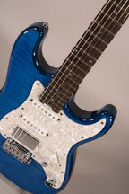 Schecter R66 Elite II Rosewood Traditional See-Thru Sky Blu