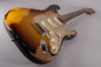 Fender Custom Shop LTD Roasted Bighead Stratocaster Super Heavy Relic 3 Color Sunburst