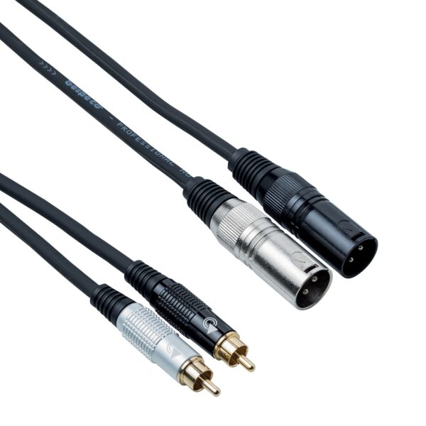 Bespeco Cavo Microfonico Mt 3 Rca Cannon