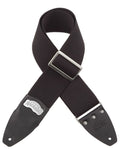 Magrabo 243201M SC Cotton Nero 8cm terminali Core Nero, fibbia Recta Argento