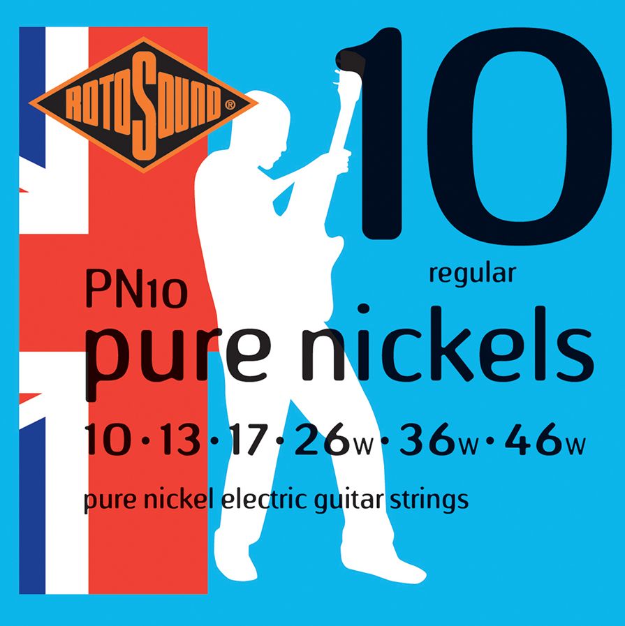 Rotosound Pure Nickel 10-46 Corde Per Chitarra Elettrica