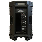 Zzipp Cassa Amplificata 12' con Bluetooth e Lettore Mp3