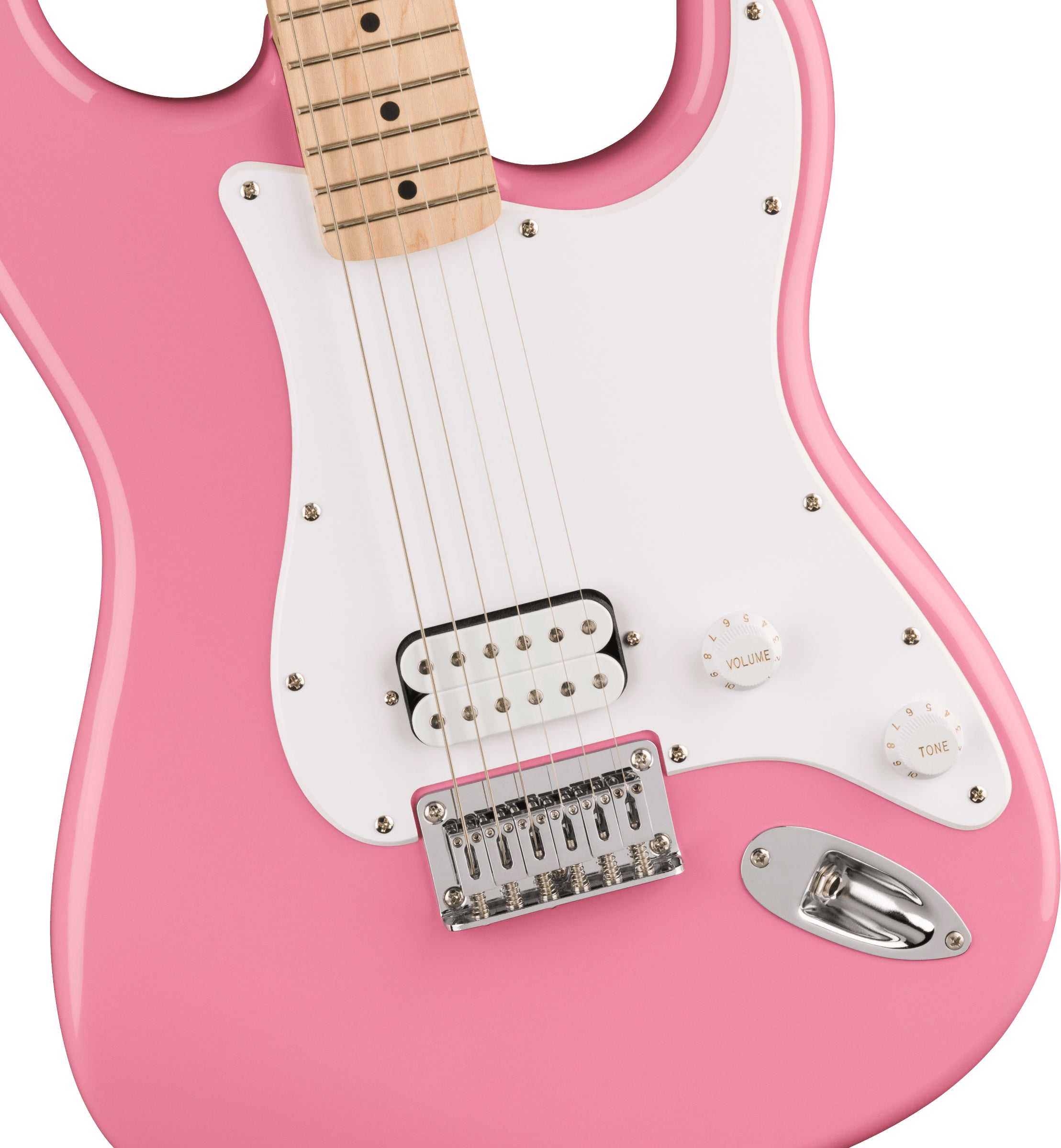 Squier Sonic Stratocaster HT H Flash Pink