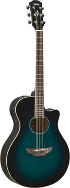 Yamaha Apx600Obb Chitarra Acustica Elettrificata Oriental Blue Burst
