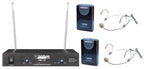 Audiodesign Pmv112BP 2 Body Pack con Microfono ad Archetto