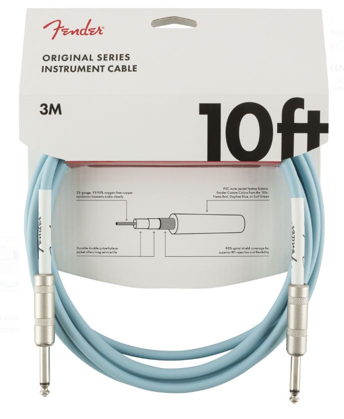 Fender Original Series Cavo 4.5 Mt Daphne Blue