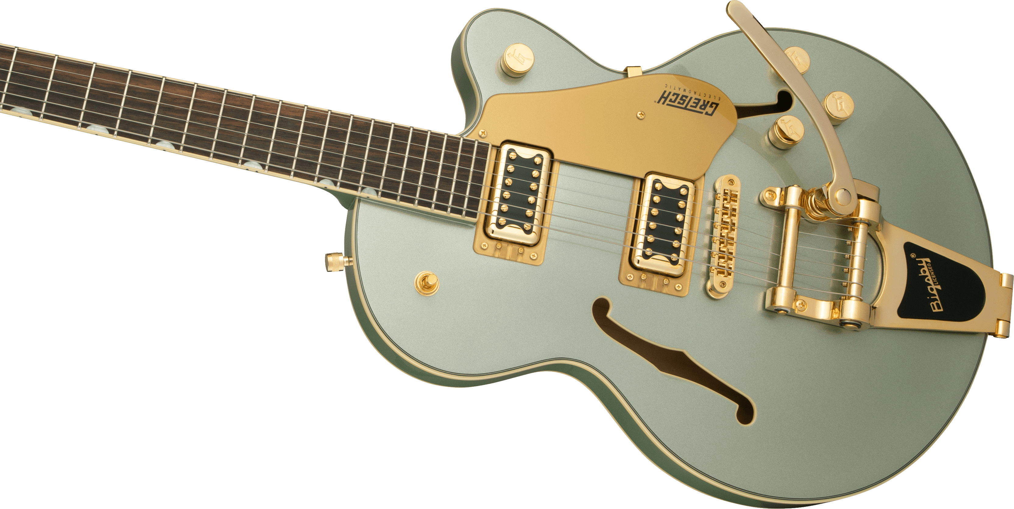 Gretsch G5655Tg Electromatic Single-Cut With Bigsby Aspen Green