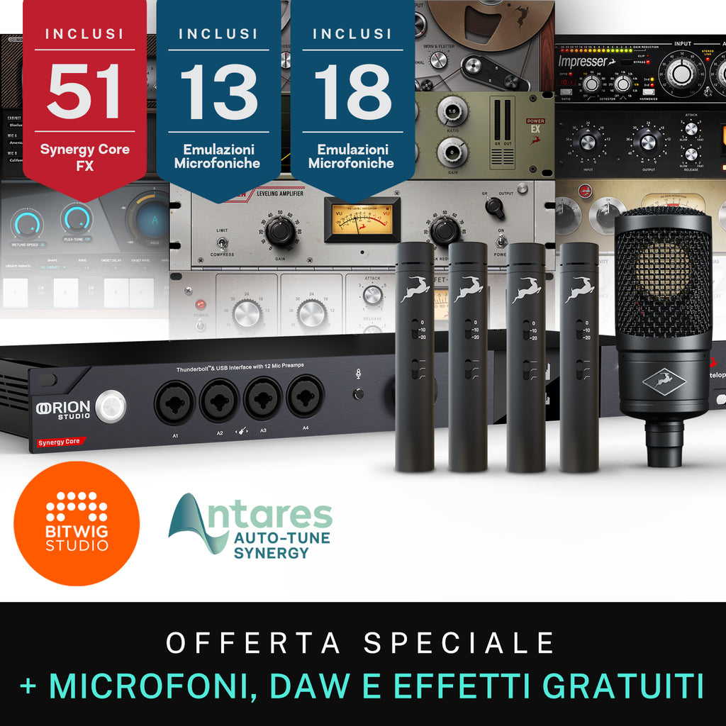 Antelope Orion Studio Synergy Core Interfaccia Thunderbolt 3 / Usb
