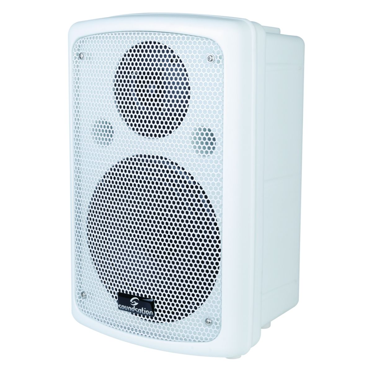 Soundsation Spwm06P Diffusore Bianco Con Staffa