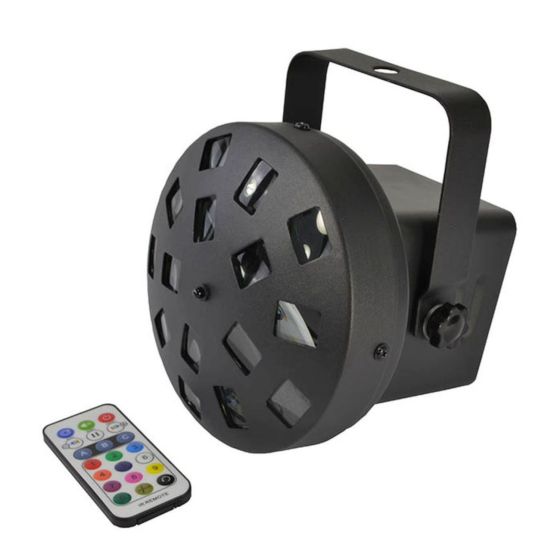Pro Show 3-LED Mushroom Light Effect with Remote Control