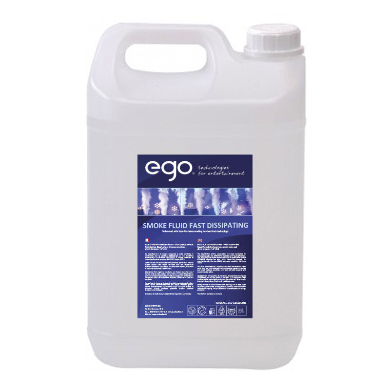 Ego Technologies Universal Pro Fluid for Smoke Machines Fast Dissipating 5 L