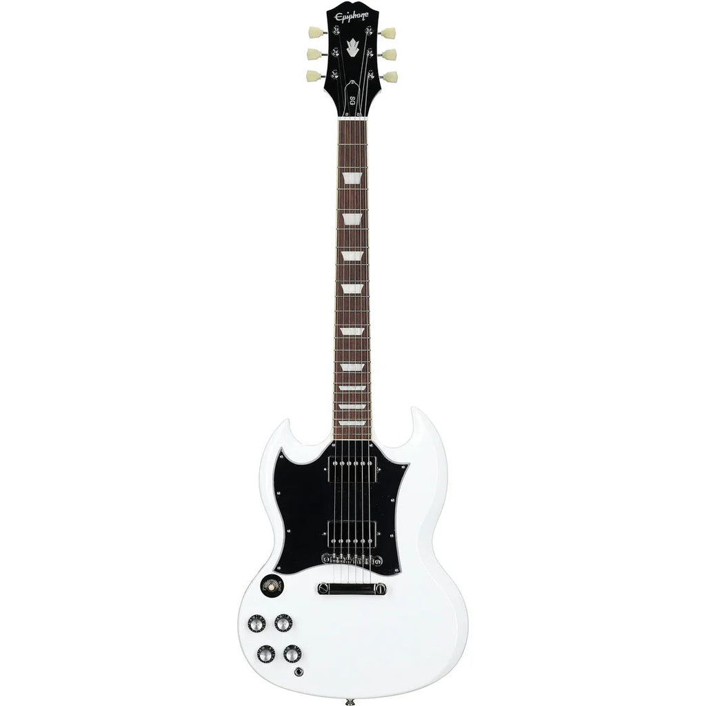 Epiphone Sg Standard Alpine White Left Hand Chitarra Elettrica Mancina