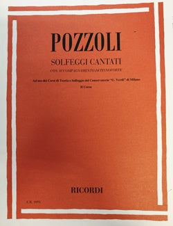 Ricordi Pozzoli Solfeggi Cantati con Accompagnamento di Pianoforte II Corso