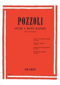 Ricordi Pozzoli Studi a Moto Rapido - Pianoforte