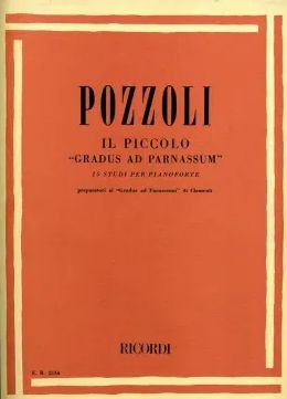 Ricordi Pozzoli Il Piccolo 'Gradus Ad Parnassum' 15 Studi Per Pianoforte