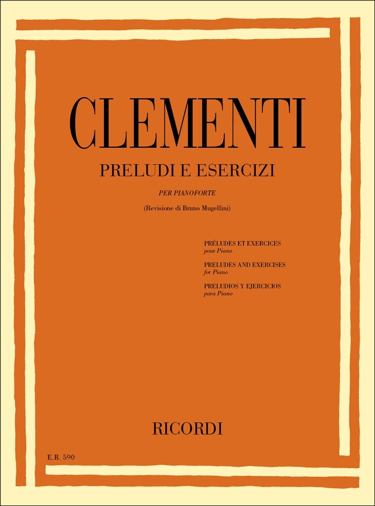 Ricordi Clementi Preludi E Esercizi (Magellini)